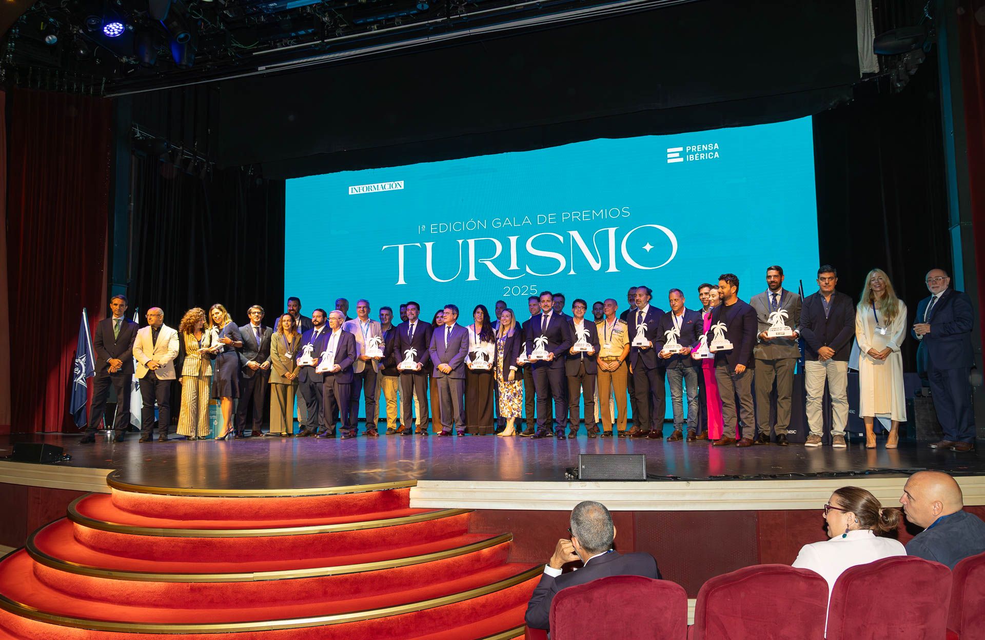 INFORMACIÓN celebra en el  MSC Music la Iª Gala de los Premios Turismo