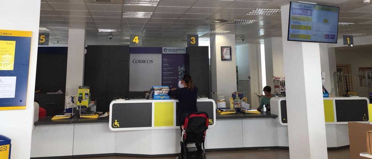 Imagen de la oficina de Correos en Sant Antoni