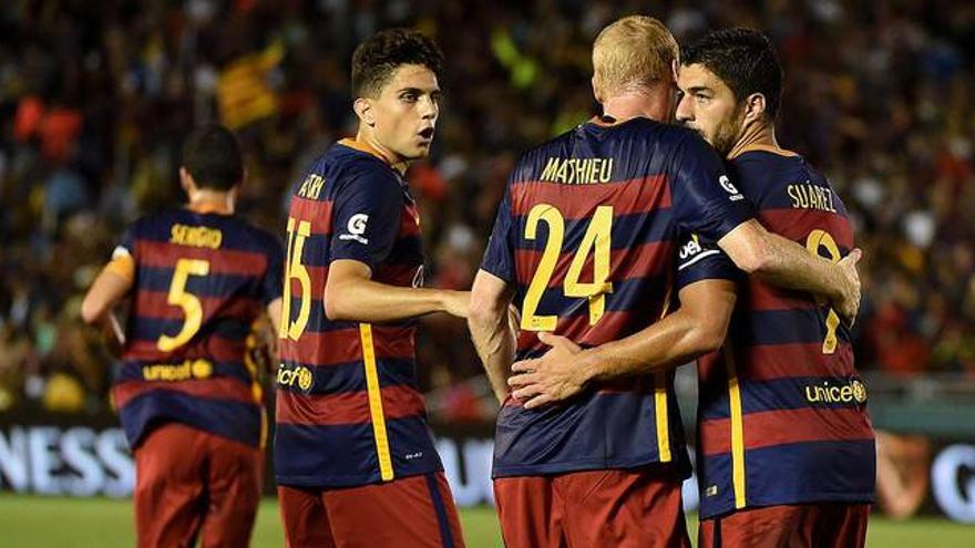 El Barcelona arranca con un triunfo ante los Galaxy