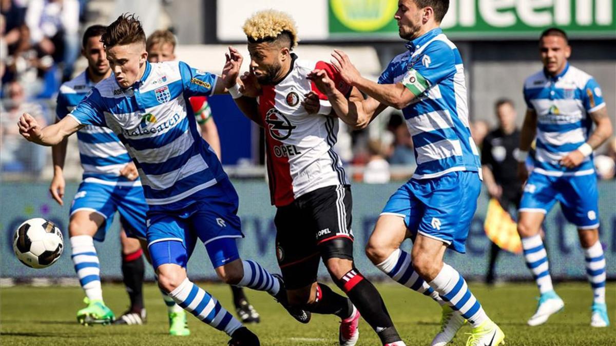 El Feyenoord no pudo pasar del empate ante el Zwolle