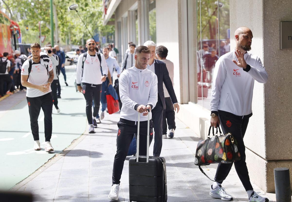 El RCD Mallorca ya está en Sevilla