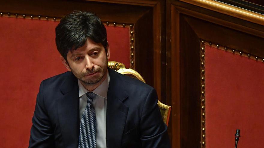 El ministro de Sanidad italiano, Roberto Speranza