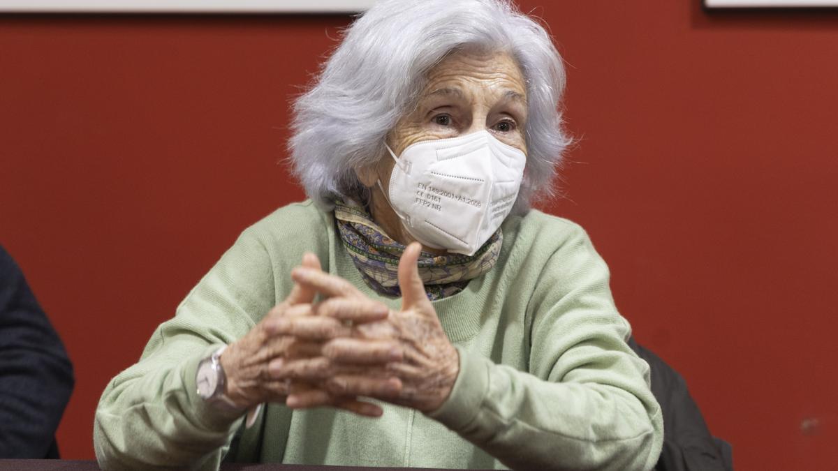 Teresa Lozano en la presentación de &quot;La Tempesta&quot;