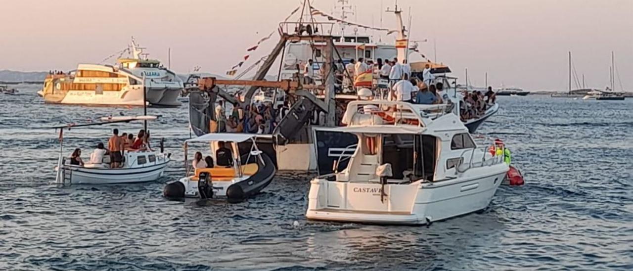 Formentera honra a la virgen de los marineros