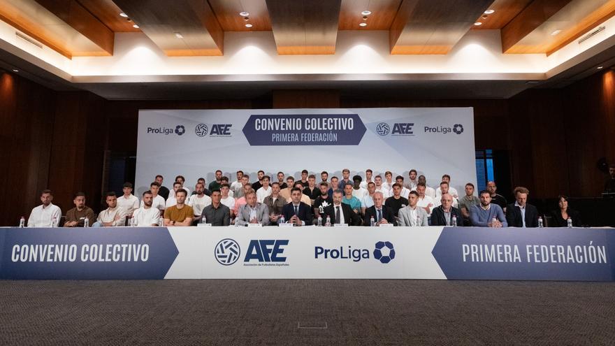 La AFE presenta el convenio para jugadores de Primera Federación