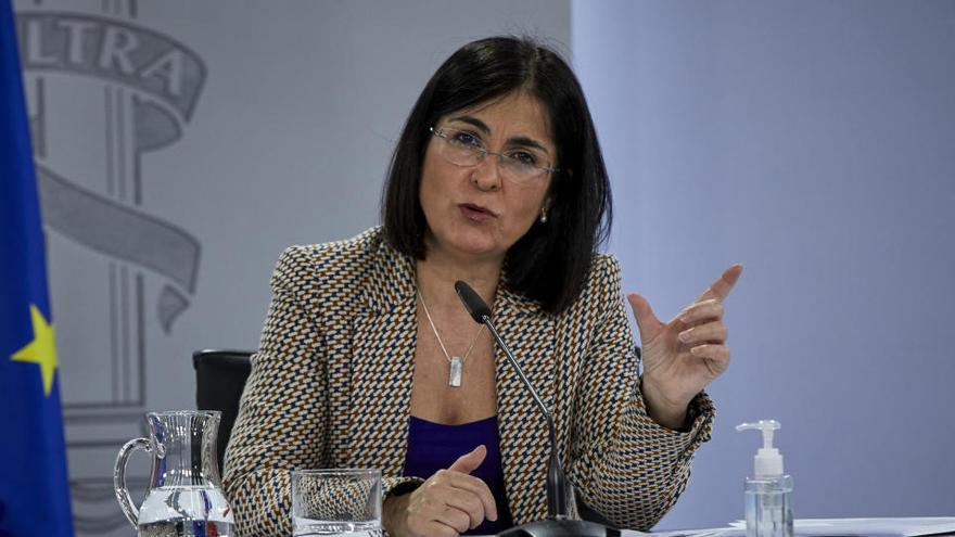 Una imagen de Carolina Darias, ministra de Sanidad.