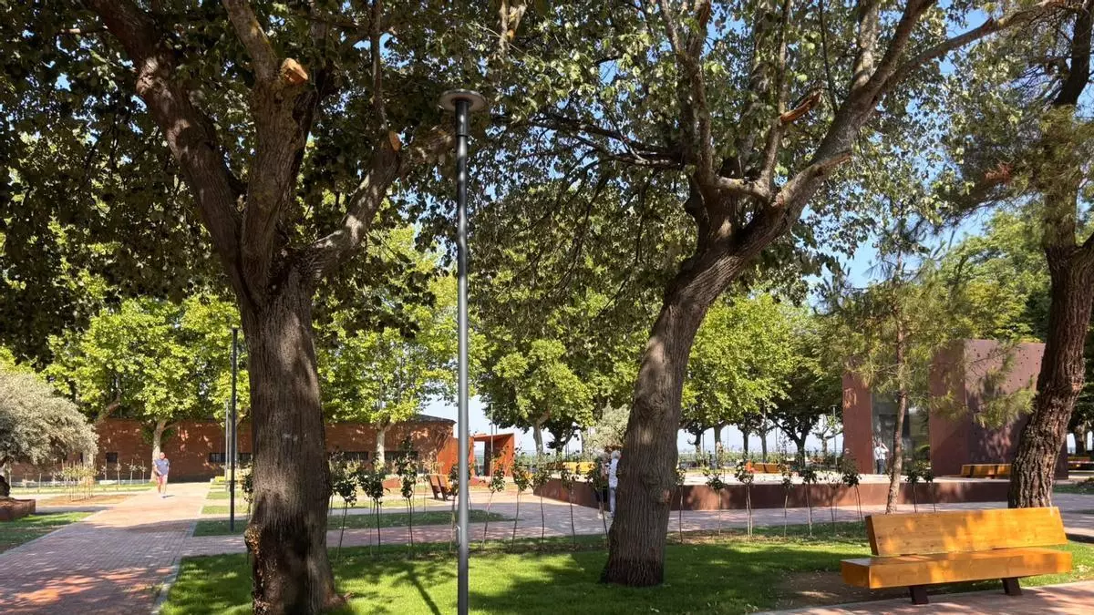 Abierto al público el paseo de la Rosaleda tras semanas de trabajos a contrarreloj en la Mota en Benavente