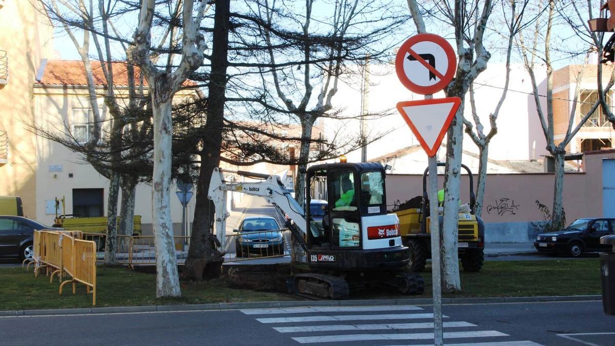 Paseo de Las Mercedes, donde se creará un paso de peatones.