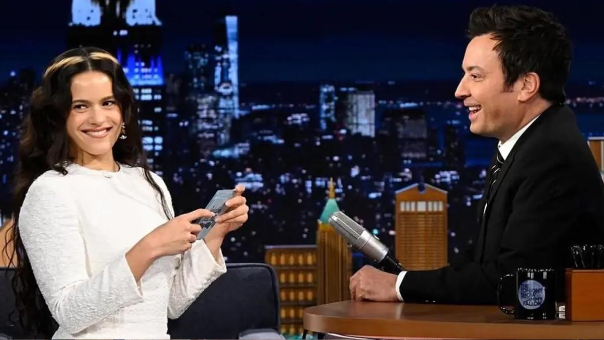Rosalía en The Jimmy Fallon Show
