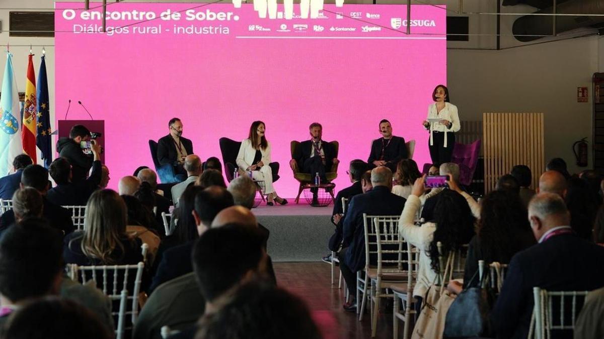 Mesa de diálogo en O Encontro de Sober en la pasada edición