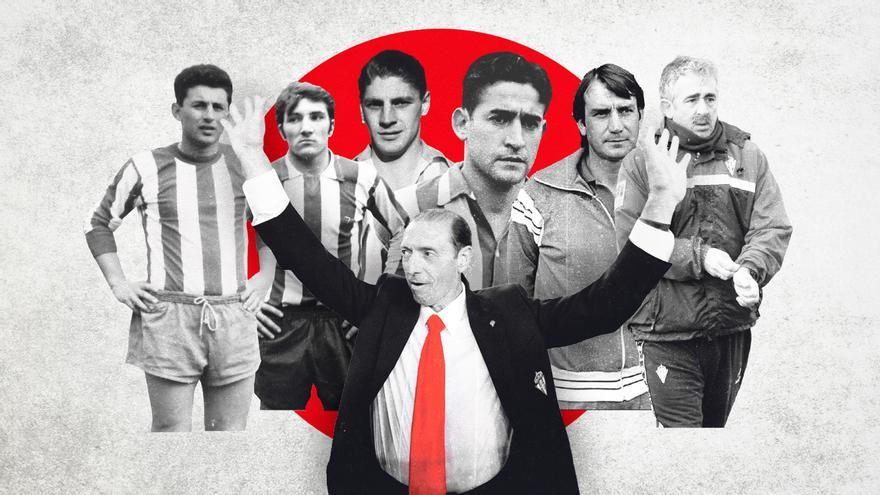 El Sporting de los siete ascensos