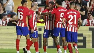 El Atlético se pasea en Vallecas y desangra al Rayo con siete goles