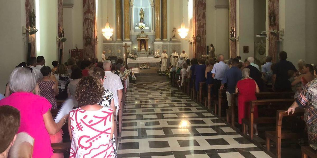 El veïnat de Santa Magdalena de Polpís ha retut homenatge a la seua patrona amb la tradicional missa.