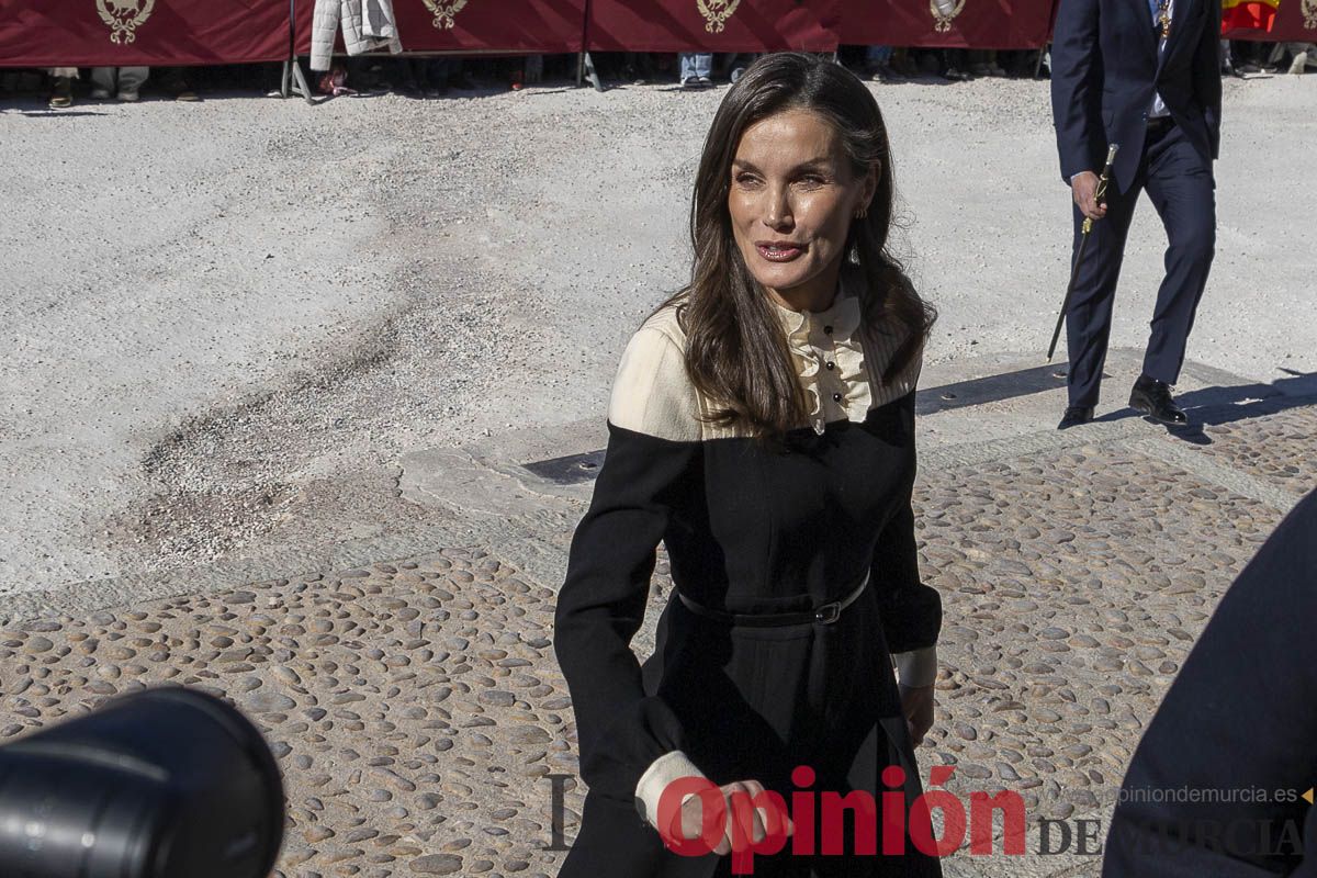 Visita de los reyes de España a Caravaca (explanada de la Basílica)