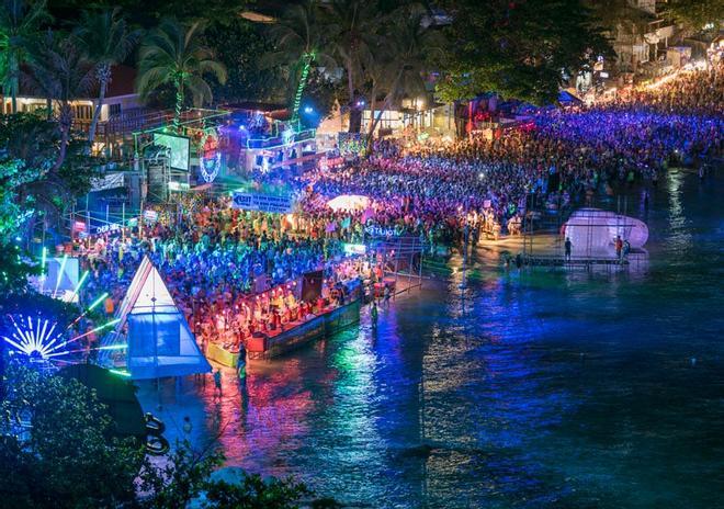 Full Moon Party, Haad Rin Tailandia