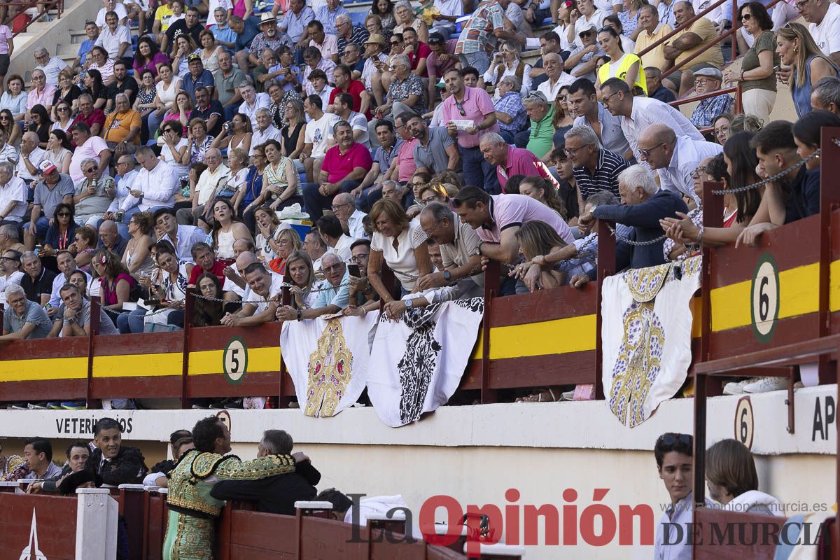 Corrida de toros en Abarán (El Fandi, Emilio de Justo, El Payo)