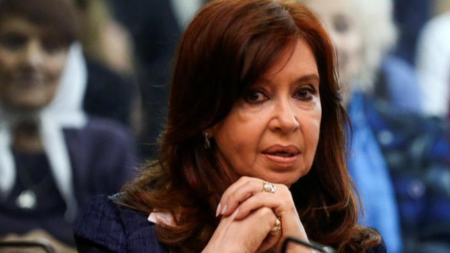 La expresidenta argentina Cristina Fernández.