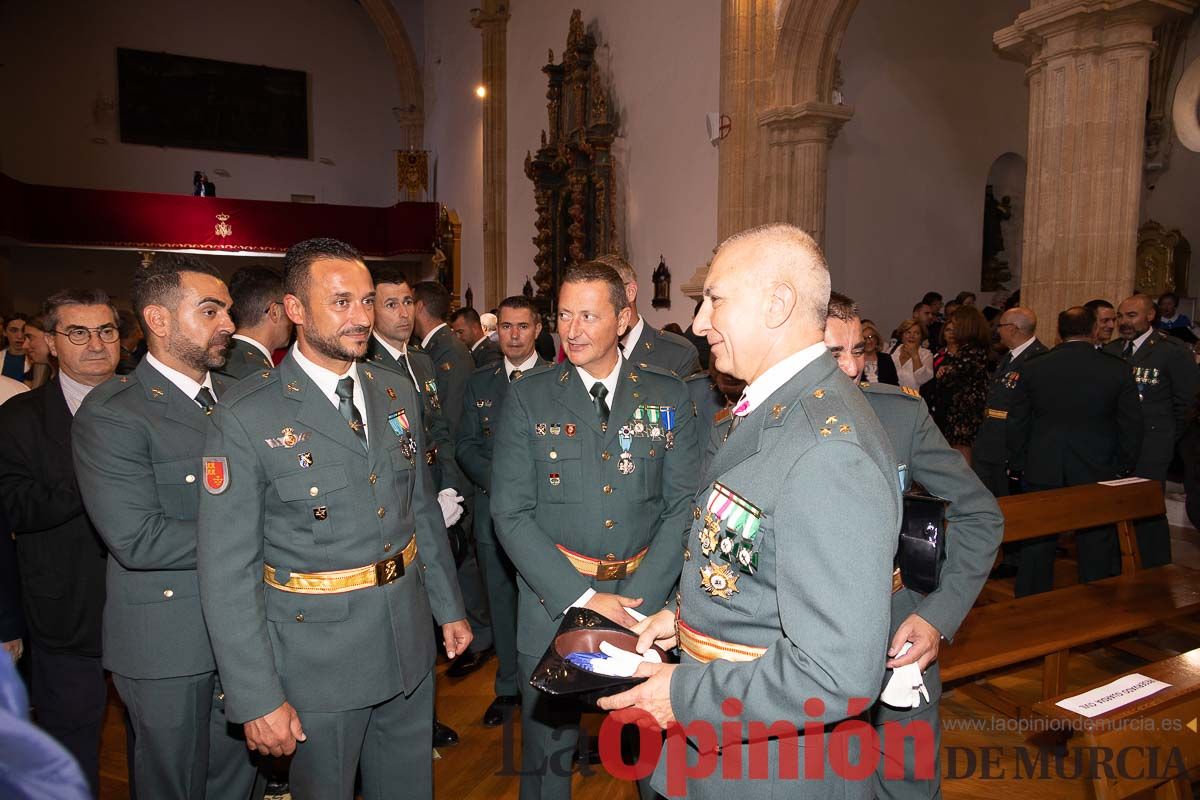 Celebración de la patrona de la Guardia Civil en Caravaca