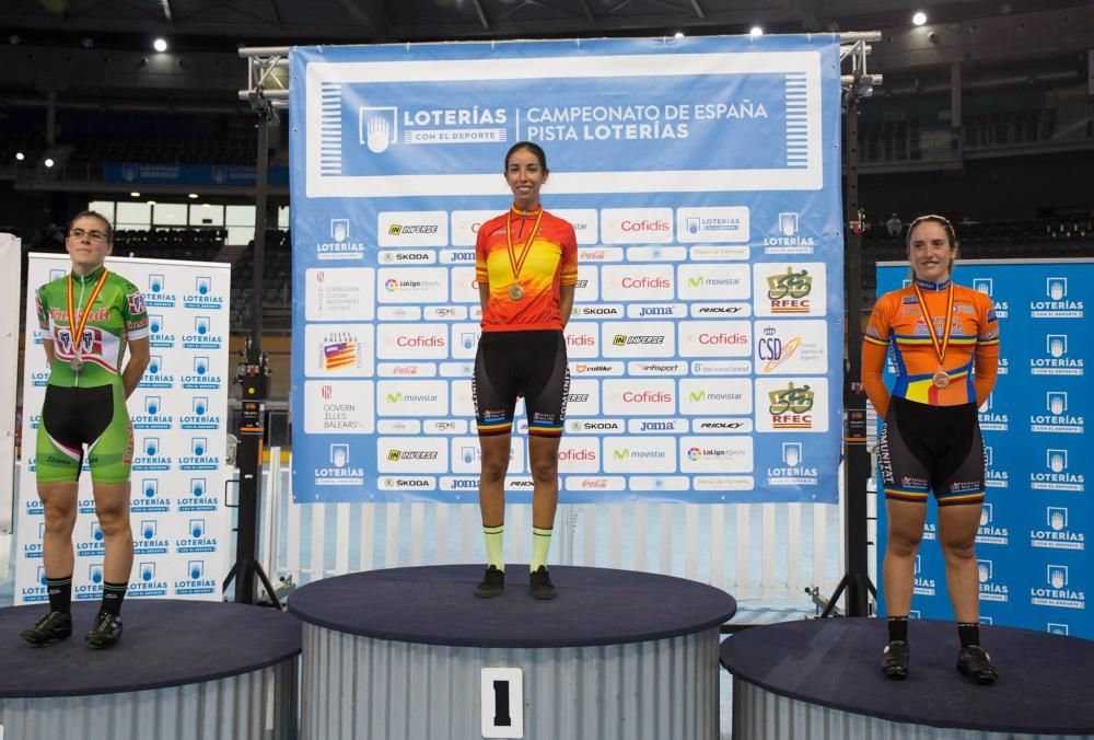 Sandra Alonso logra el título de campeona de España absoluto de persecución