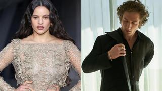 Pillan a Rosalía y Jeremy Allen White juntos en una fiesta privada antes de los Juegos Olímpicos: el vídeo viral