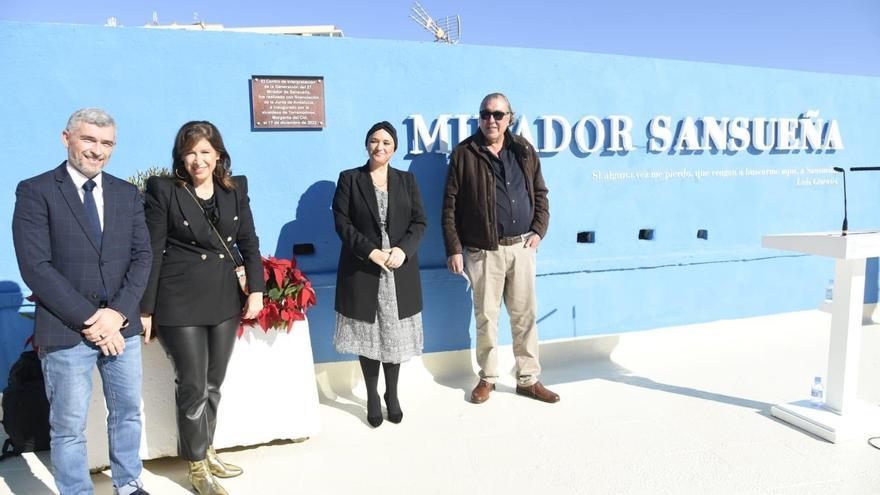 Inauguración del Mirador de Sansueña