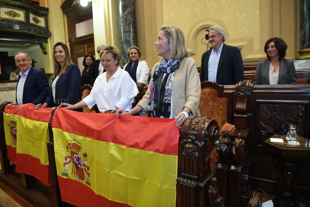 Pleno en el Concello de A Coruña: 9 de octubre de 2017