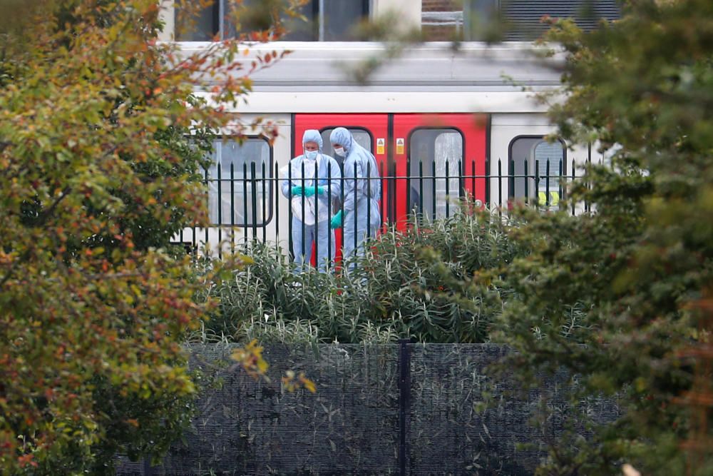 Explosión en el Metro de Londres