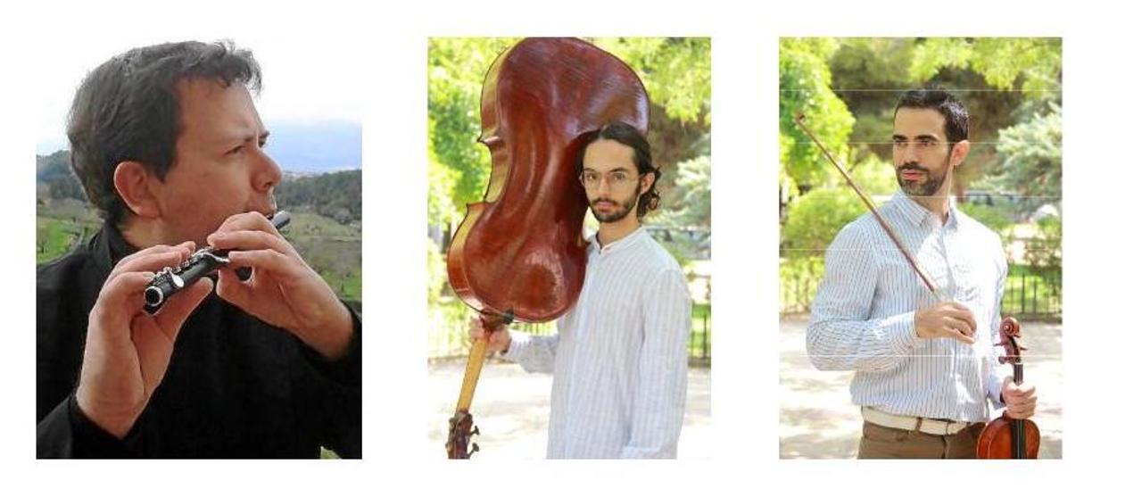 El trío DaBraccio ofrecerá un concierto en la Església de Sant Felip Neri.
