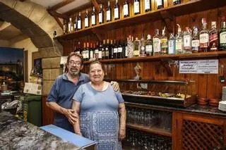 El cocido y las migas, en Casa Luciano de Cáceres