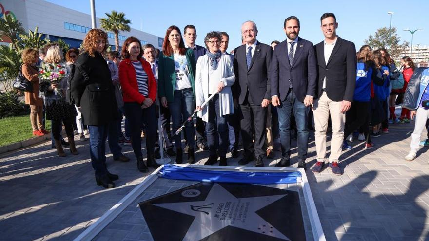 Mari Carmen Barea hace más grande el Paseo de las Estrellas del deporte malagueño.