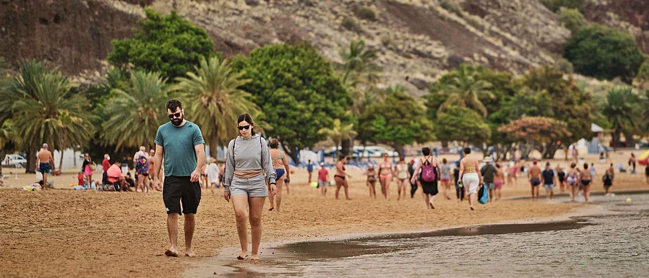 Playa de Las Teresitas, en Santa Cruz de Tenerife.