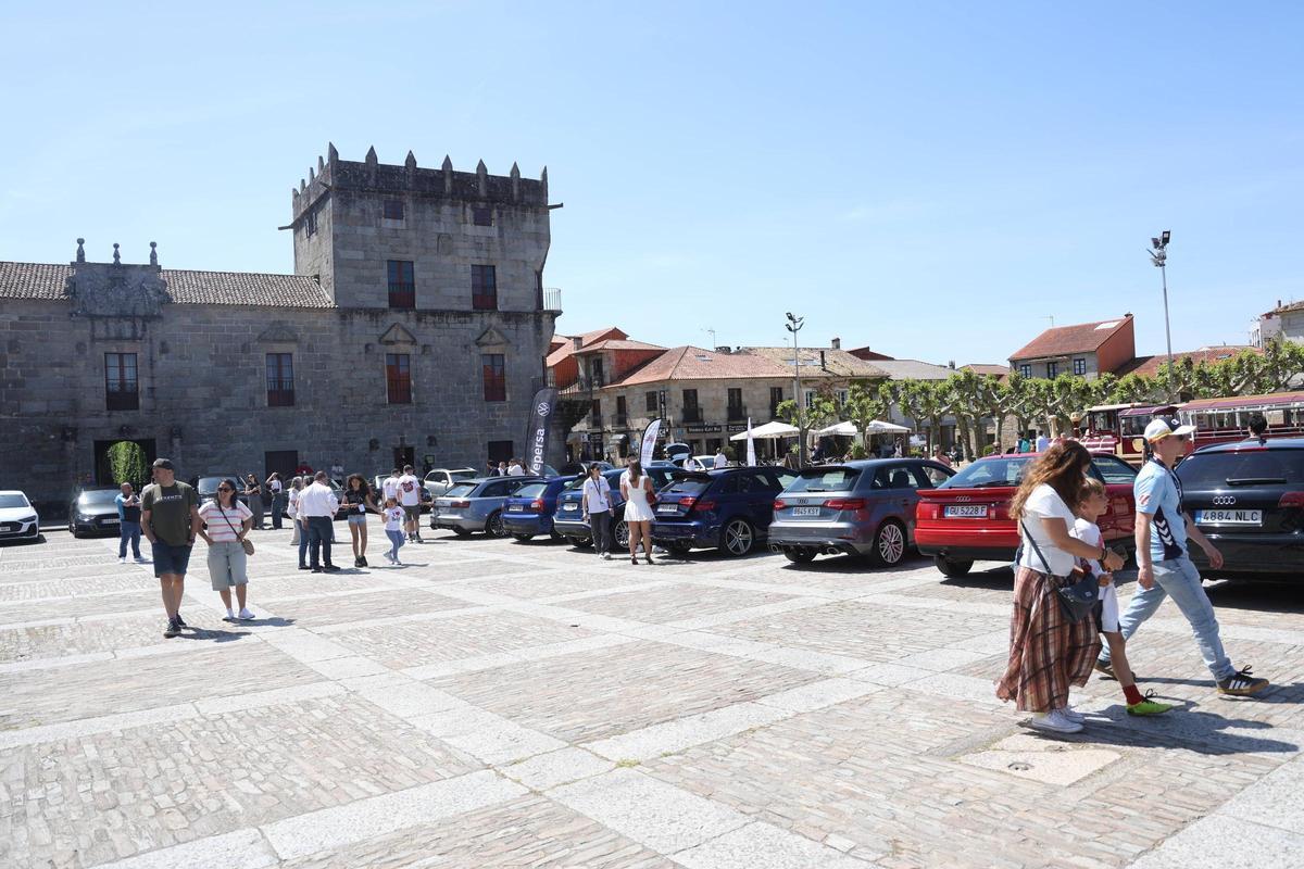Una concentración celebrada en Cambados.