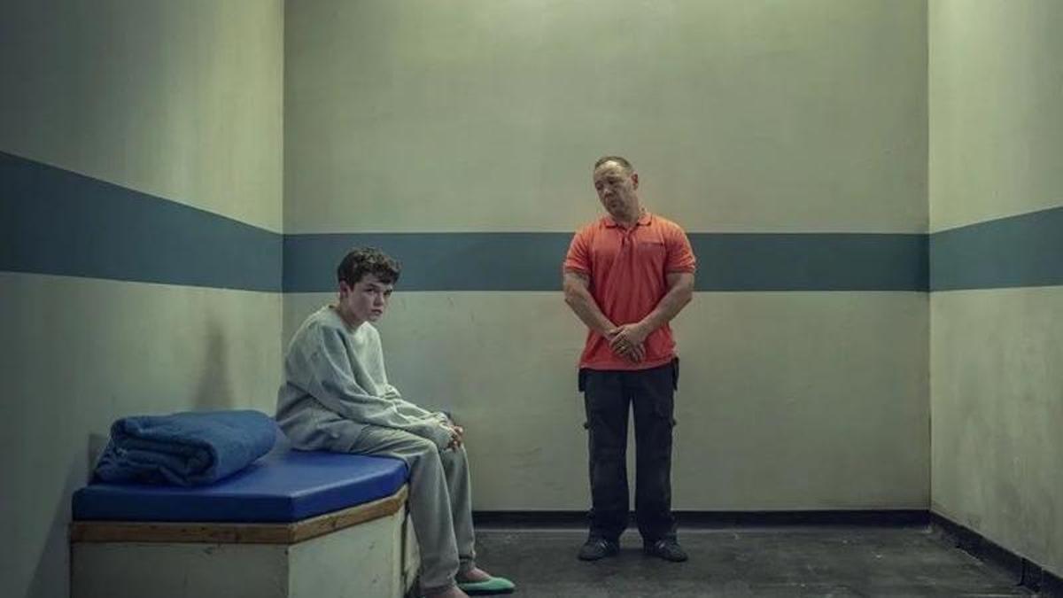 Una escena de la serie 'Adolescence', de Netflix.