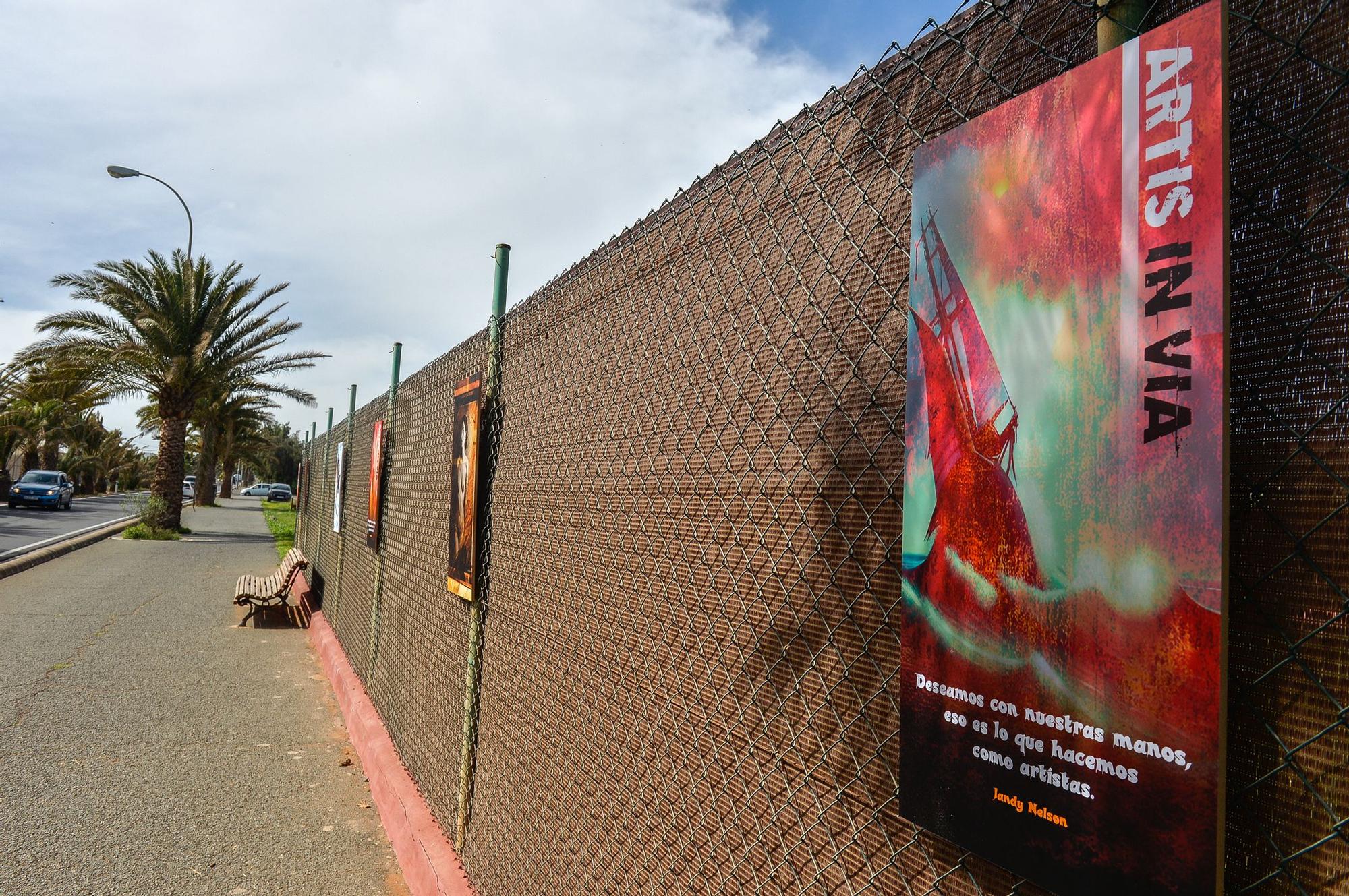 'Artis in vía', ruta de exposición en la calle, en Ingenio