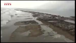 Alcaldes del delta de l’Ebre denuncien «inacció» davant els nous danys pel ‘Filomena’