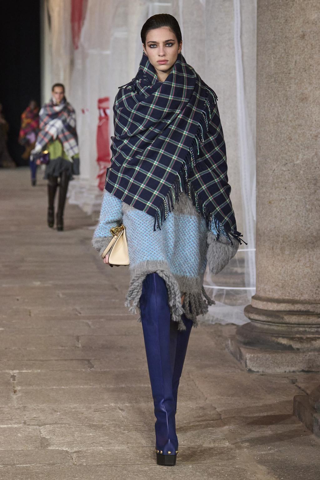 Detalle del desfile de Etro, otoño/invierno 2023-2024