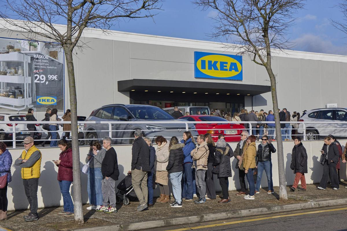 Les fotos de la inauguració de l'IKEA de Girona