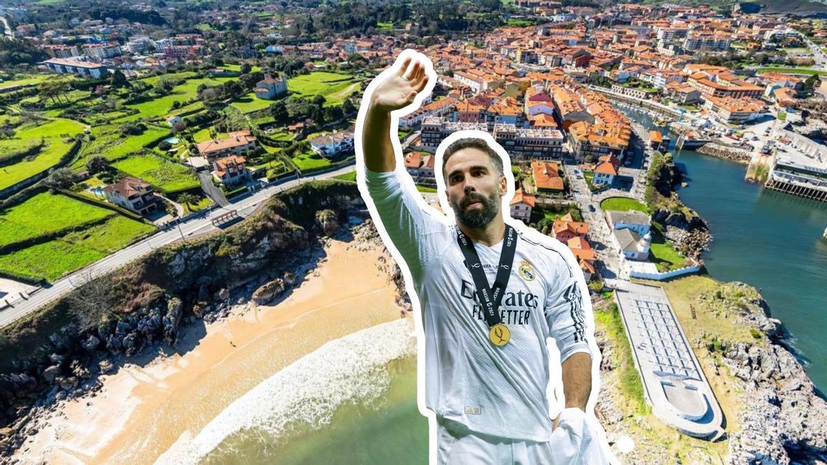 Dani Carvajal, un enamorado de Asturias