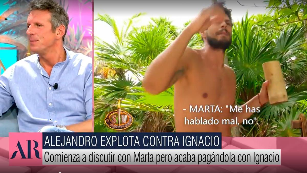 Joaquín Prat se posiciona a favor de Alejandro en Supervivientes y lanza un dardo a Ignacio de Borbón y Marta Peñate: "Tiene más razón que un Santo"