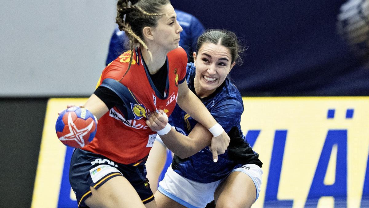 España-Argentina del Mundial de balonmano femenino.