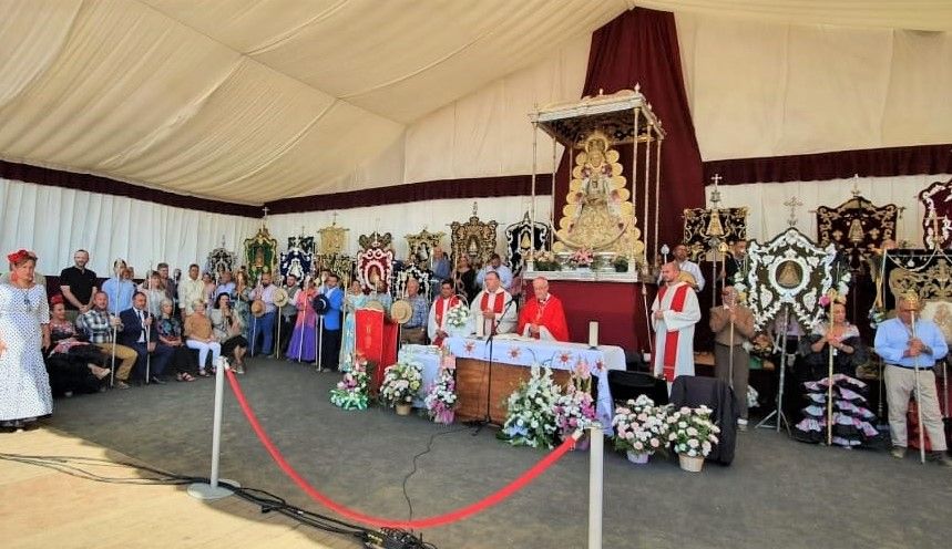 Imagen de la 49ª edición Romería del Rocío de Catalunya, celebrada en Terrassa.