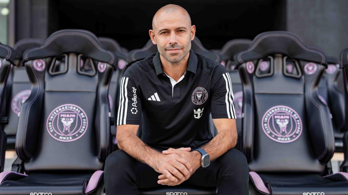 Javier Mascherano, entrenador del Inter de Miami