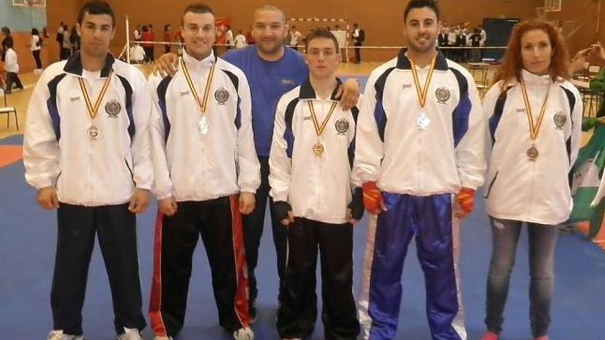 Medallistas asturianos en el Campeonato de España.