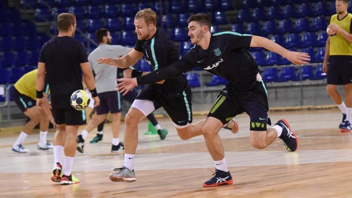 El Barça Lassa, preparado para el primer envite de pretemporada, ante el Kiel