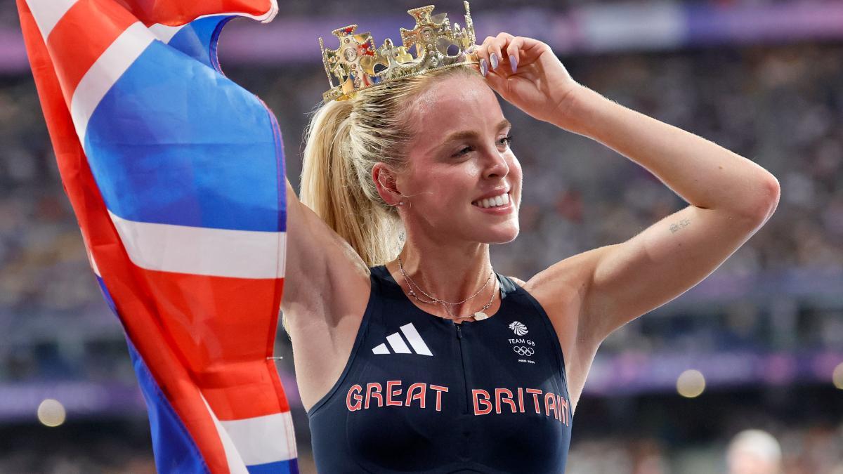 La británica Keely Hodgkinson logró el oro olímpico en París