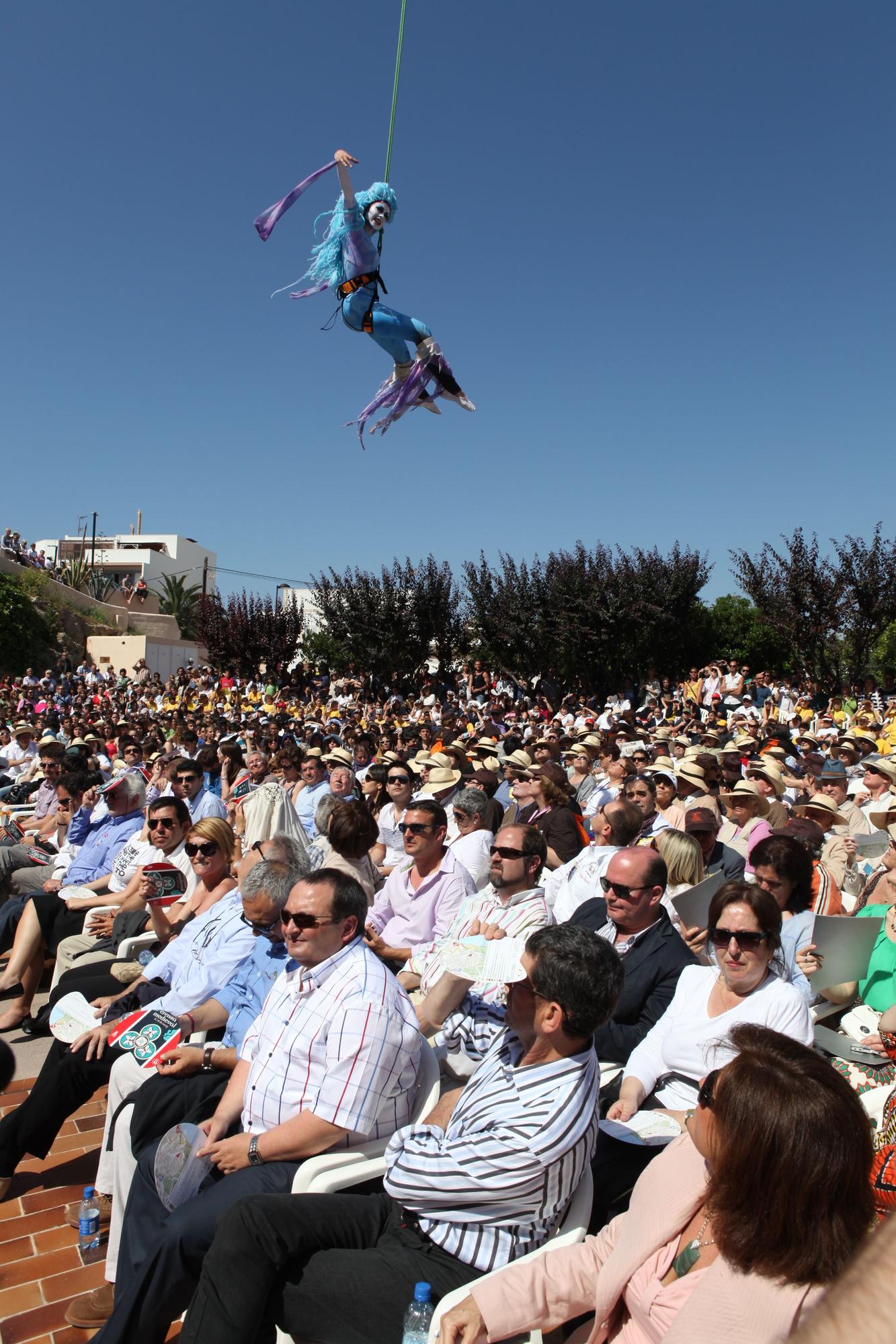 Edición de 2011 de la Feria Medieval de Ibiza.