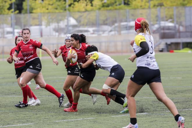 Victoria del Rugby Turia ante CAU Valencia en División de Honor B femenina de rugby