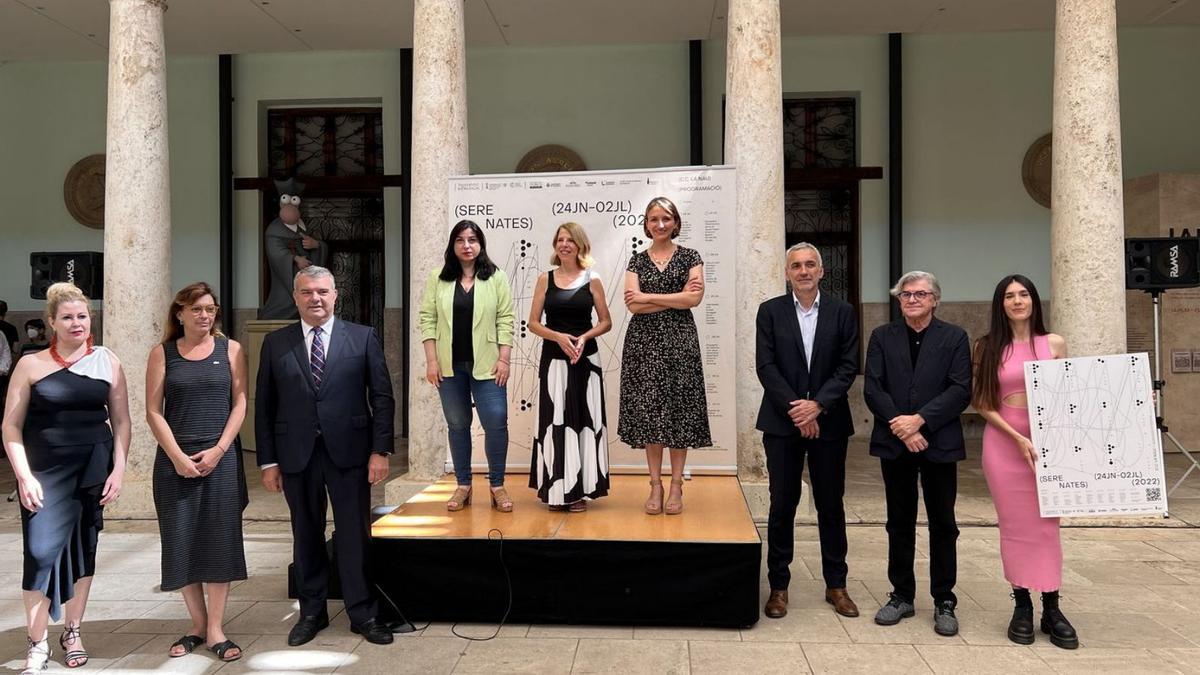 La Nau acogió ayer la presentación del festival Serenates. | LEVANTE-EMV