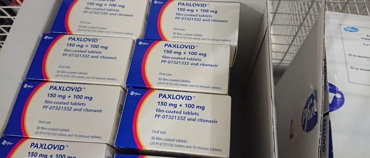 Medicamento Paxlovid de Pfizer contra la Covid-19