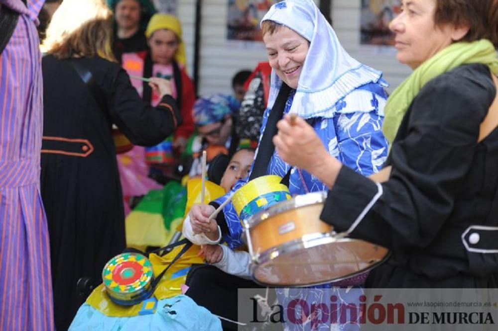 Los tambores de Moratalla llegan al colegio Primitiva López